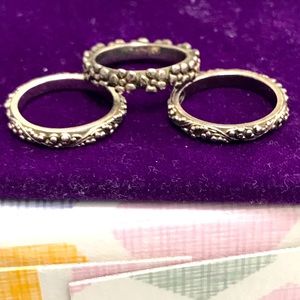 Lois Hill Authentic Silver Rings